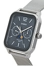 view 3 of 4 Moon Phase Watch in Silver & Grey
