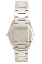 view 2 of 4 MTP1302 Series Watch in Silver & White