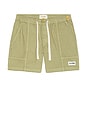 view 4 of 5 SHORT NA in Dusty Green