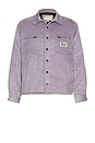 view 1 of 5 Zipped Overshirt in Mauve