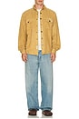 view 3 of 5 Surface Overshirt in Mustard
