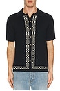 view 3 of 3 La Concha Polo Shirt in Black