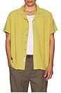 view 3 of 4 Ernie Resort Shirt in Pineapple