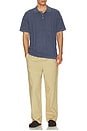 view 4 of 4 Trader Knit Polo in Blue