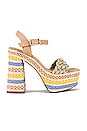 view 1 of 5 Anne Platform Sandal in Multicolor