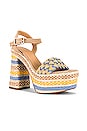 view 2 of 5 Anne Platform Sandal in Multicolor