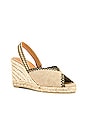 view 2 of 5 BILLIE 웨지 in Canvas Sand