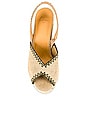 view 4 of 5 BILLIE 웨지 in Canvas Sand
