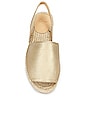 view 4 of 5 Paulina Espadrille in Oro