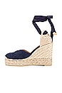 view 5 of 5 Chiara Wedge in Azul Oxford
