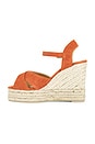 view 5 of 5 Blaudel Wedge in Papaya