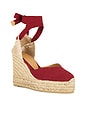 view 2 of 5 Chiara Espadrille in Canvas Rojo Carm?n