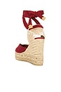 view 3 of 5 Chiara Espadrille in Canvas Rojo Carm?n