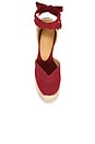 view 4 of 5 Chiara Espadrille in Canvas Rojo Carm?n