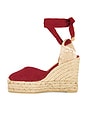 view 5 of 5 Chiara Espadrille in Canvas Rojo Carm?n
