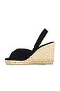 view 5 of 5 Brisa Espadrille in Canvas Negro