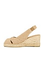 view 5 of 5 Diana Espadrille in Canvas Sand