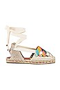 view 1 of 5 Jean x Paul Smith Espadrille Flat in Rayas Ivory