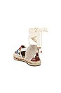 view 3 of 5 Jean x Paul Smith Espadrille Flat in Rayas Ivory