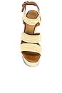 view 4 of 5 Adah Platform Heel in Raffia Natural