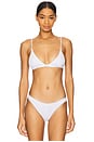 view 1 of 4 The Triangle Bralette in White