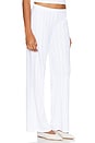 view 2 of 5 The Pant in White Pointelle