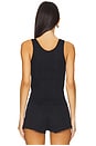 view 3 of 4 The Scoop Tank Top in Black