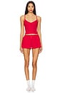 view 4 of 4 The Cami Top in Cherry Red