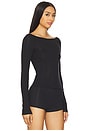 view 2 of 4 The Bateau Top in Black