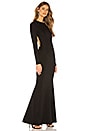 view 3 of 4 x REVOLVE Emmanuelle Maxi Dress in Black