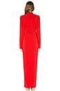 view 3 of 3 VESTIDO LARGO EMMETT in True Red
