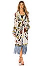 view 2 of 4 Phi Phi Don Robe in Floral Ivory