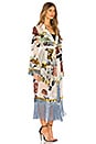 view 3 of 4 Phi Phi Don Robe in Floral Ivory