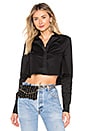 view 1 of 4 x REVOLVE Leon Button Down Blouse in Black