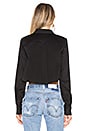 view 3 of 4 x REVOLVE Leon Button Down Blouse in Black
