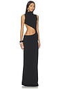 view 2 of 3 VESTIDO CUT OUT MAXI in Black