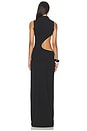 view 3 of 3 VESTIDO CUT OUT MAXI in Black