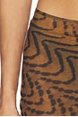 view 6 of 6 FALDA PRINTED MAXI in Brown