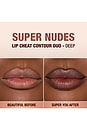 view 2 of 8 Supernudes Lip Cheat Duo in Deep
