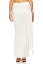 view 1 of 6 x REVOLVE Mini Spike Wrap Skirt in White
