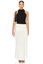 view 5 of 6 x REVOLVE Mini Spike Wrap Skirt in White