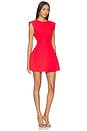 view 2 of 3 ROBE COURTE CARISS in Red