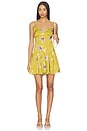view 1 of 3 MINIVESTIDO NOIR in Olive Floral