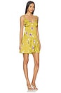 view 2 of 3 MINIVESTIDO NOIR in Olive Floral