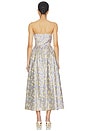 view 4 of 4 ROBE MAXI ANNIE in Yellow Multi