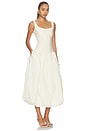 view 2 of 3 VESTIDO MIDI DELIA in Vanilla