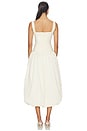 view 3 of 3 VESTIDO MIDI DELIA in Vanilla