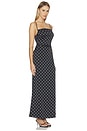 view 2 of 3 MAXIVESTIDO CELINE in Black & White