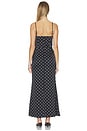 view 3 of 3 MAXIVESTIDO CELINE in Black & White