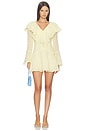 view 1 of 4 Maribelle Mini Dress in Lemon Yellow